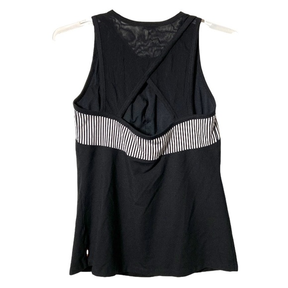 Lucy Tank Top Athletic Sports Workout Black Small - Picture 10 of 10